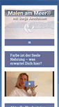Mobile Screenshot of malen-am-meer.de